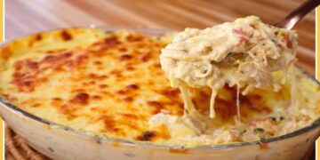 Gratinado de frango