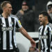 Newcastle e Tottenham (Foto: Paul Ellis/AFP)