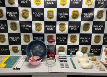 Operação Máquina desmonta laboratório de drogas em Hortolândia