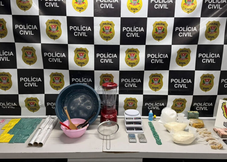 Operação Máquina desmonta laboratório de drogas em Hortolândia