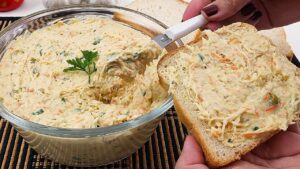 Patê de frango cremoso fácil e rápido de fazer