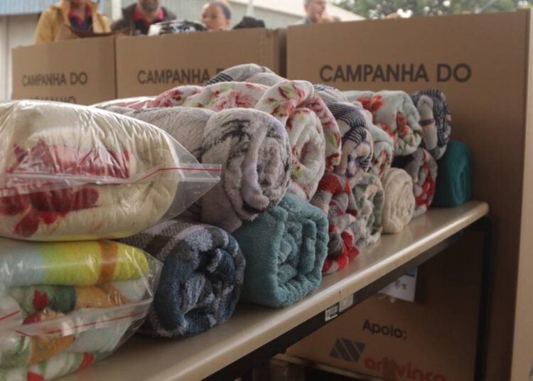 6 mil peças arrecadadas até o último sábado (23) na Campanha do Agasalho de Hortolândia