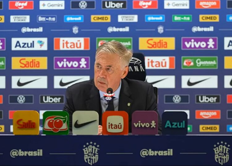 Seleção Brasileira ancelotti