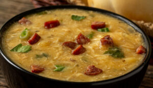 Caldo de kenga: receita cremosa e perfeita para dias frios