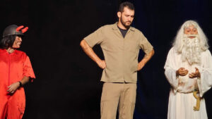 Espetáculo “Entre o Céu e o Inferno” se apresenta dia 07 no Ponto de Cultura Sia Santa, em Campinas
