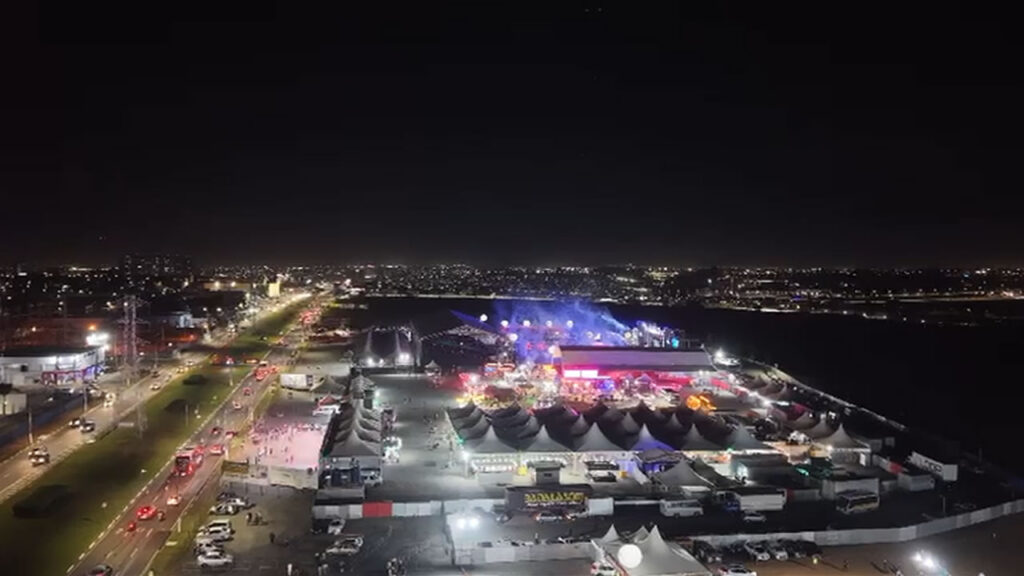 Festa do Peão de Hortolândia 2026 - aérea recinto
