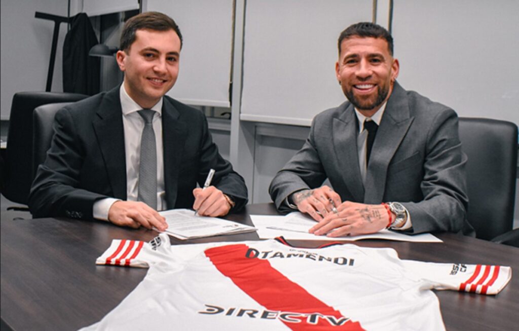 River plate otamendi