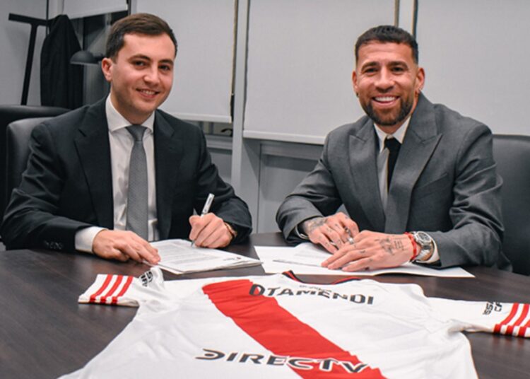 River plate otamendi