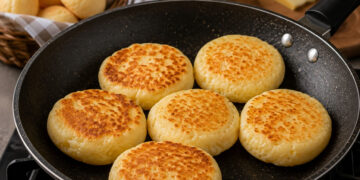 Pão de queijo na frigideira