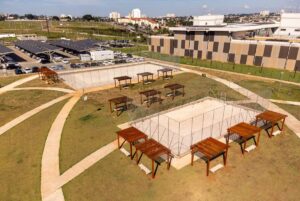 Nova praça esportiva no Paço Municipal será entregue neste mês