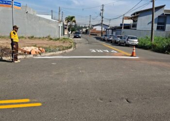 sinalização de solo