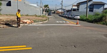 sinalização de solo