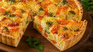 Torta de legumes com batata: receita fácil, econômica e perfeita para o dia a dia