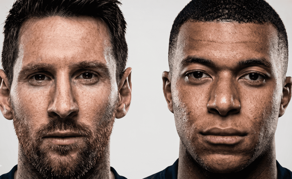 Mbappé e Messi