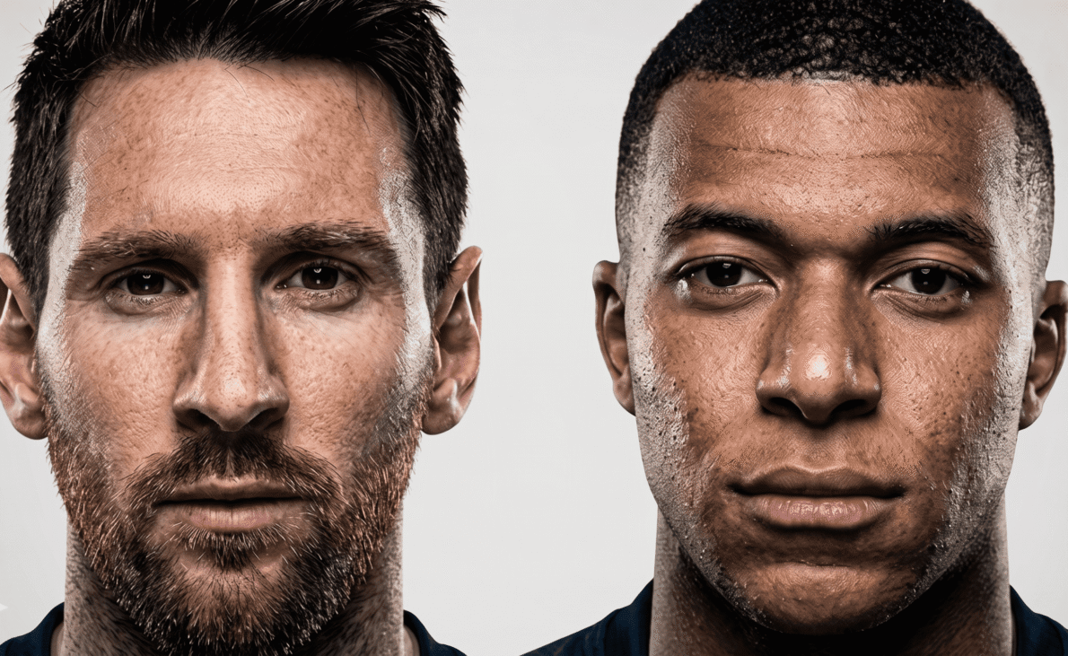 Mbappé e Messi