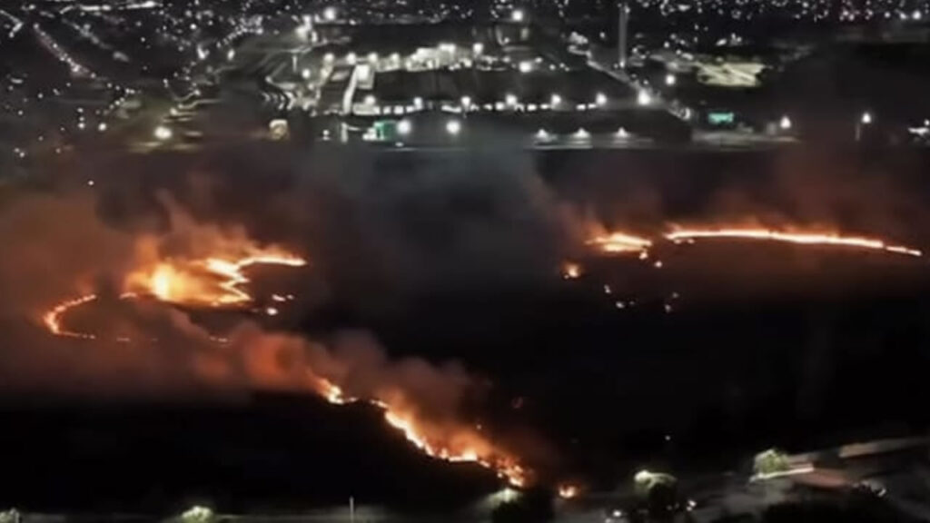 Incêndio em Hortolândia assusta moradores no Jardim Carmen Cristina