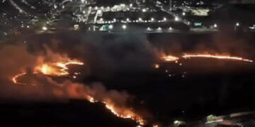 Incêndio em Hortolândia assusta moradores no Jardim Carmen Cristina