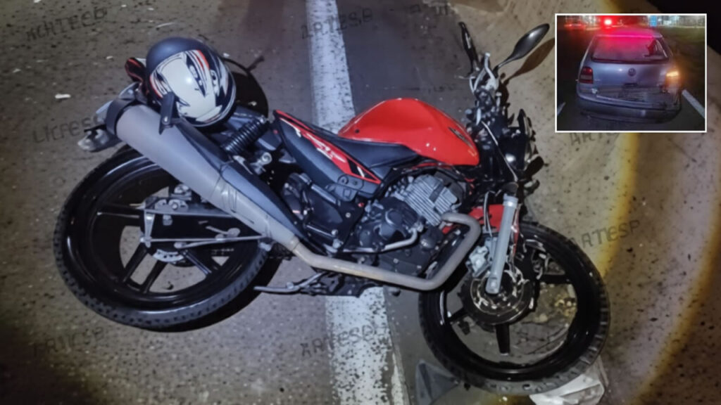 Motociclista morre em acidente na SP-101