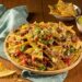 Nachos com carne