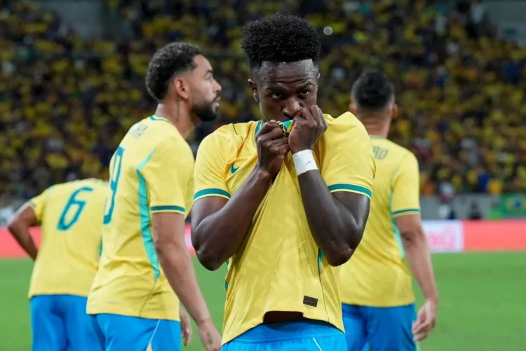 Brasil Vini jr seleção virginia