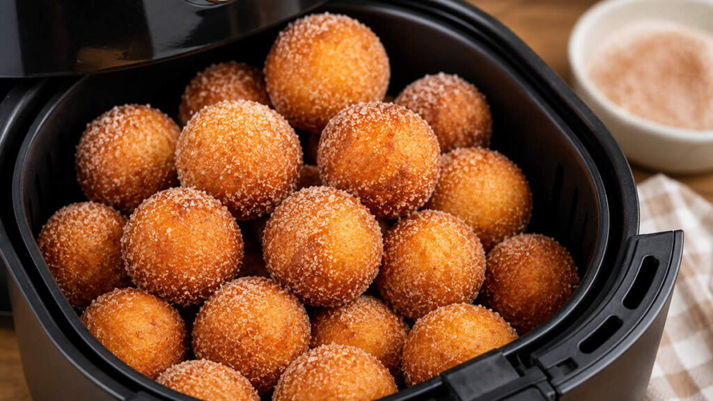 Bolinho de Chuva na Air Fryer