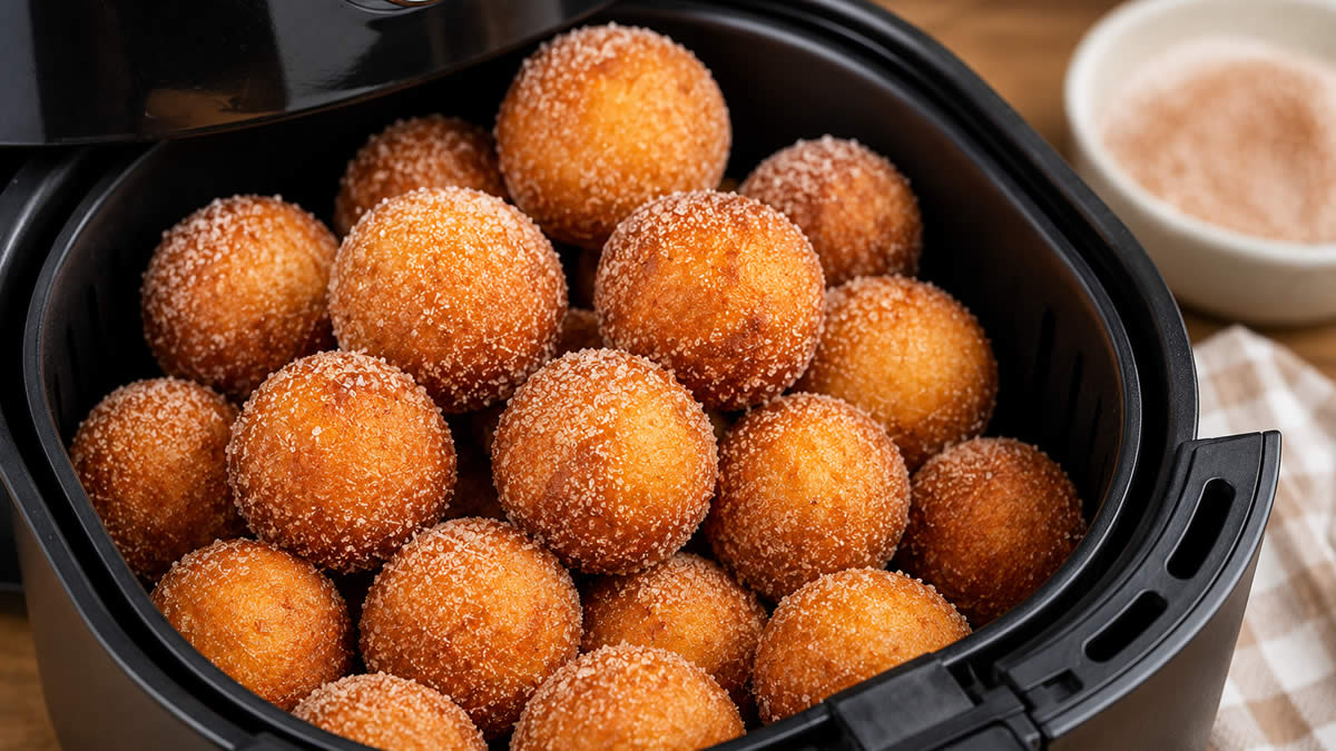 Bolinho de Chuva na Air Fryer
