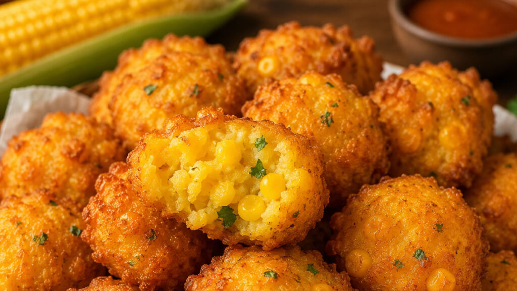 Bolinho de Milho Crocante
