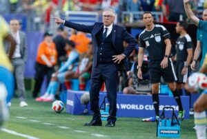 Ancelotti avalia melhora do Brasil após primeiro jogo