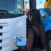 frota de veículos a diesel