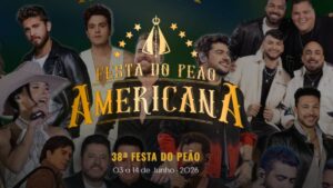 Programação da Festa do Peão de Americana 2026