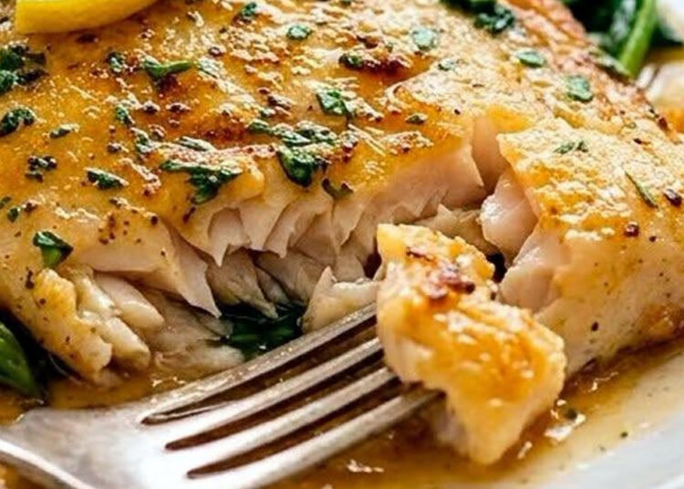 Peixe na manteiga