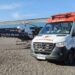 garagem de ônibus no Jardim Amanda