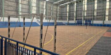 ginásio do Poliesportivo Nelson Cancian
