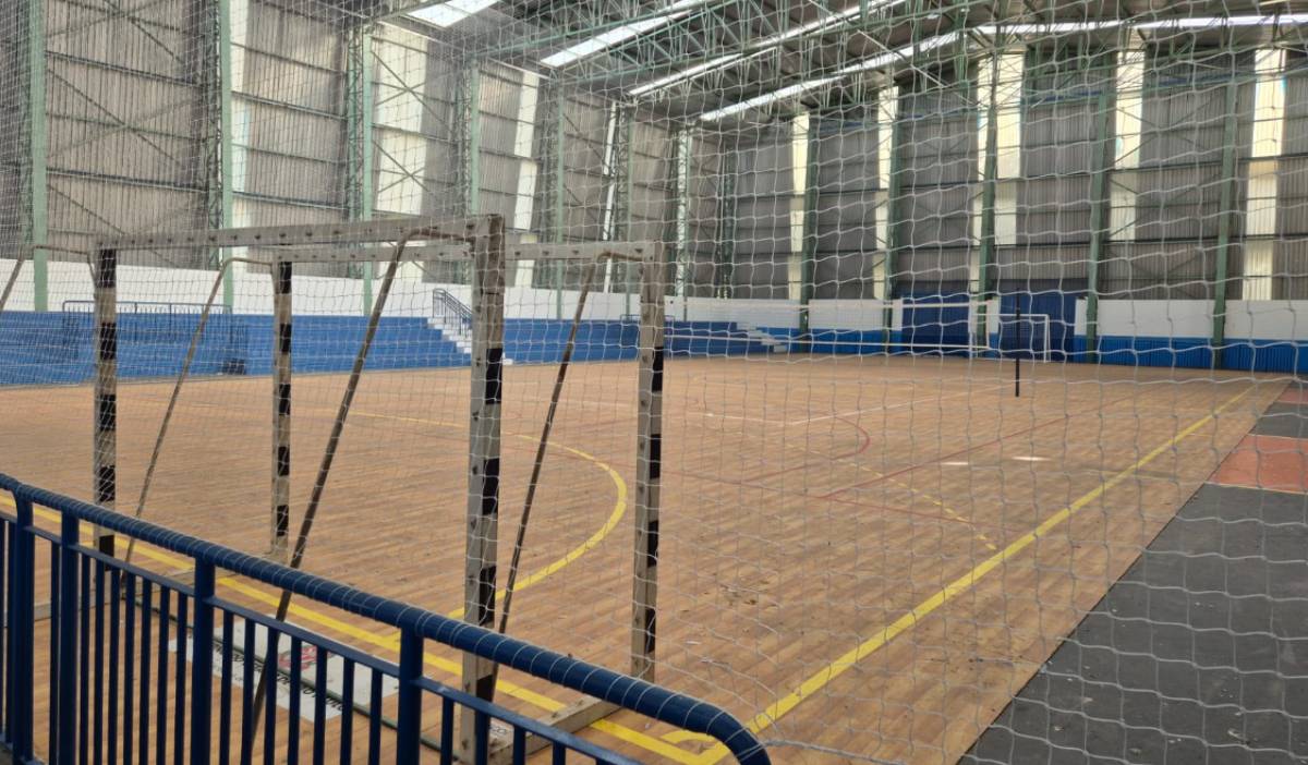 ginásio do Poliesportivo Nelson Cancian