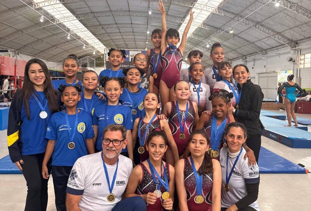 ginástica artística de Hortolândia