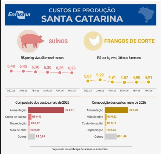 frango e porco