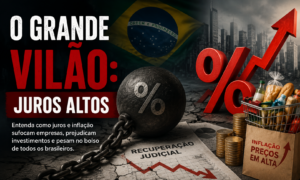 O grande vilão: os juros altos