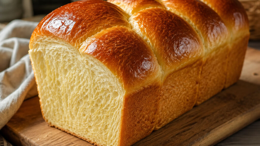 Pão brioche caseiro