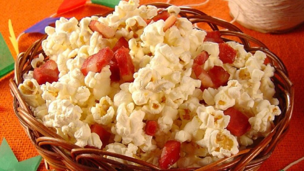 Pipoca com Bacon