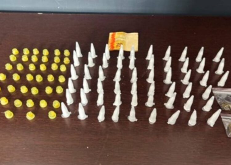 preso por tráfico de drogas