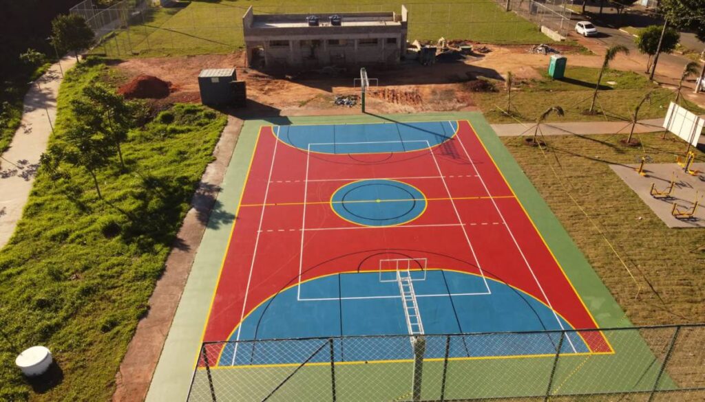 nova área de lazer
