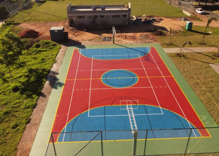 nova área de lazer