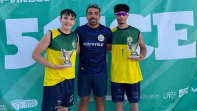 ouro no vôlei de praia