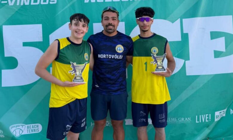 ouro no vôlei de praia