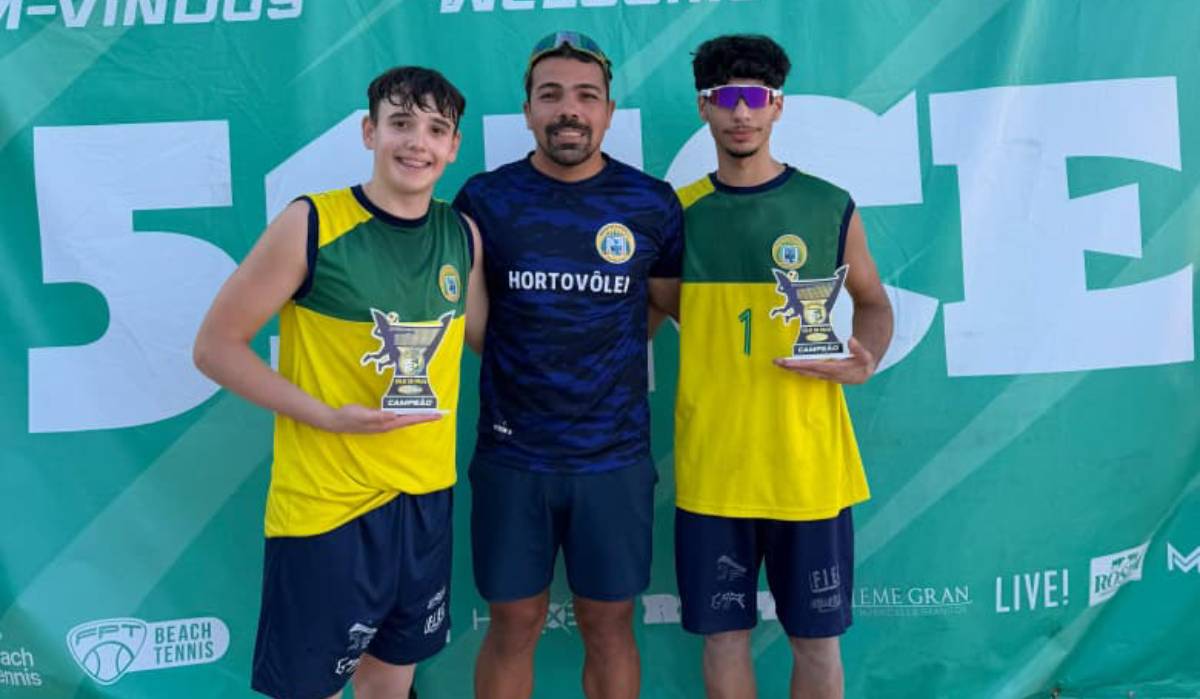 ouro no vôlei de praia