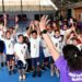 Estudantes participando dos 18º Jogos Escolares Municipais em Campinas