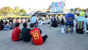 Arena do Torcedor celebra bicampeonato da Espanha na Copa de 2026