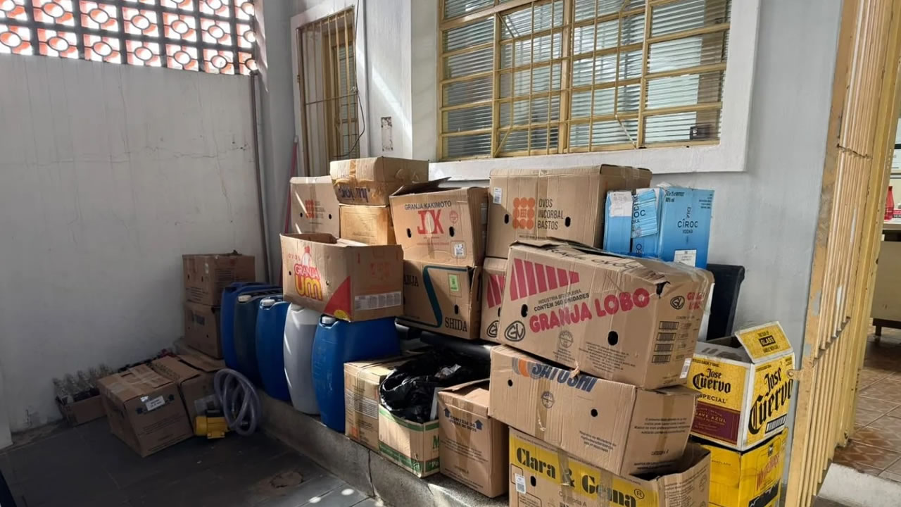Bebidas falsificadas polícia fecha fábrica em Hortolândia