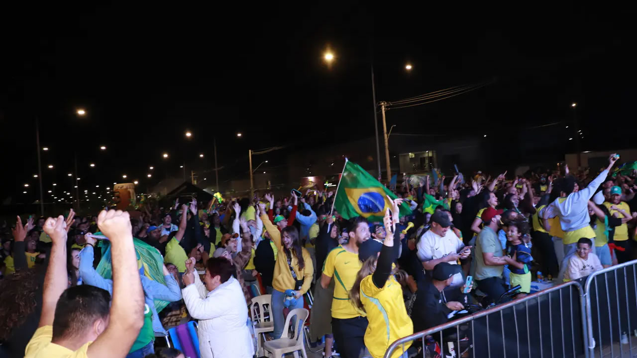 Fan Fest - Telão Jogo da Copa
