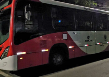 Ônibus furtado em Campinas é recuperado em Hortolândia